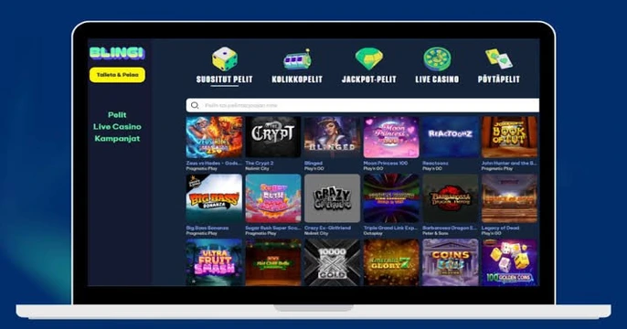 Blingi Casino Login